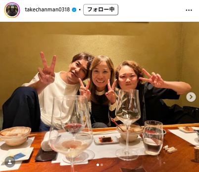 竹下佳江さんのインスタグラムから