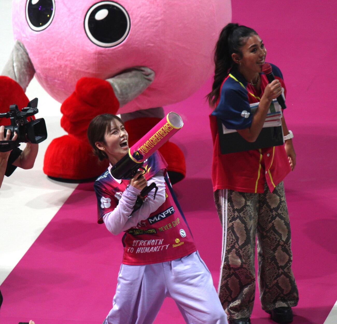 東京GBの開幕戦に登場した小芝風花