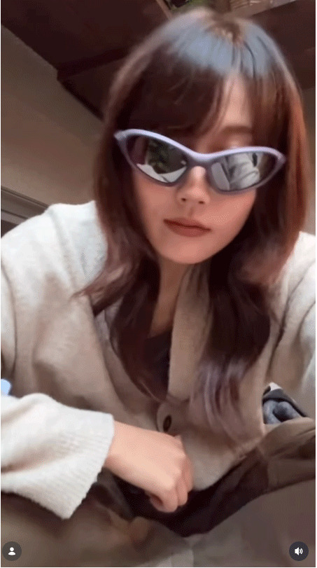 村瀬心椛のインスタグラムから