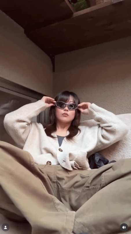 村瀬心椛のインスタグラムから