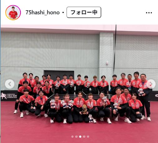 橋本帆乃香のインスタグラムから