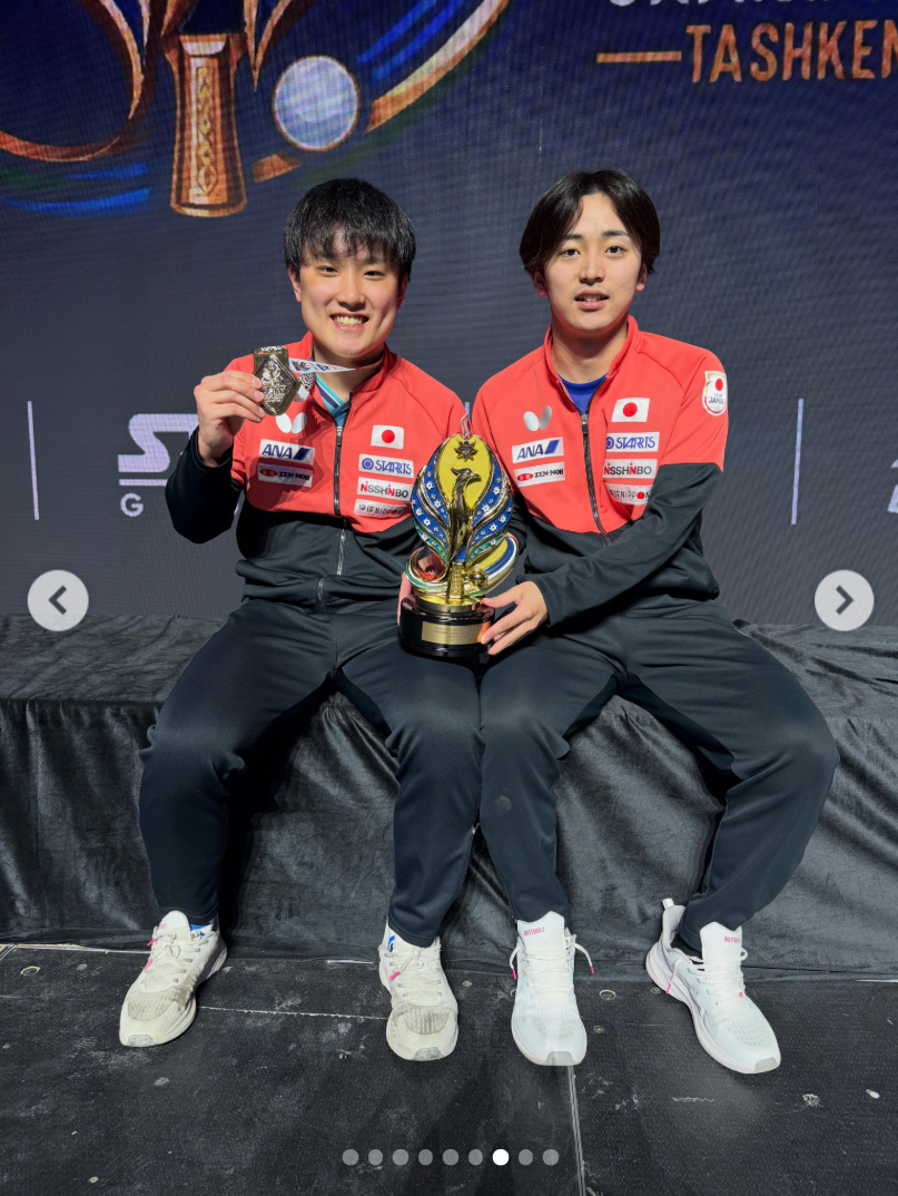 張本智和のインスタグラムから