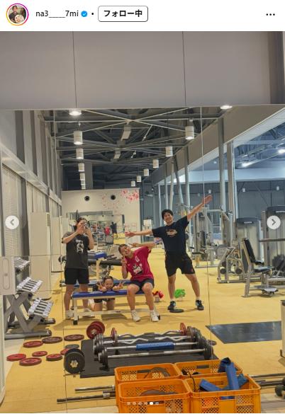 松山奈未のインスタグラムから