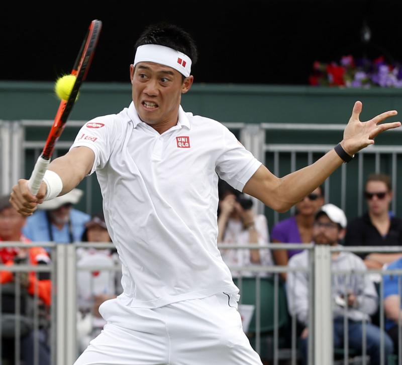 錦織圭４大大会で自己最短の１時間12分 快速勝利 テニス 日刊スポーツ