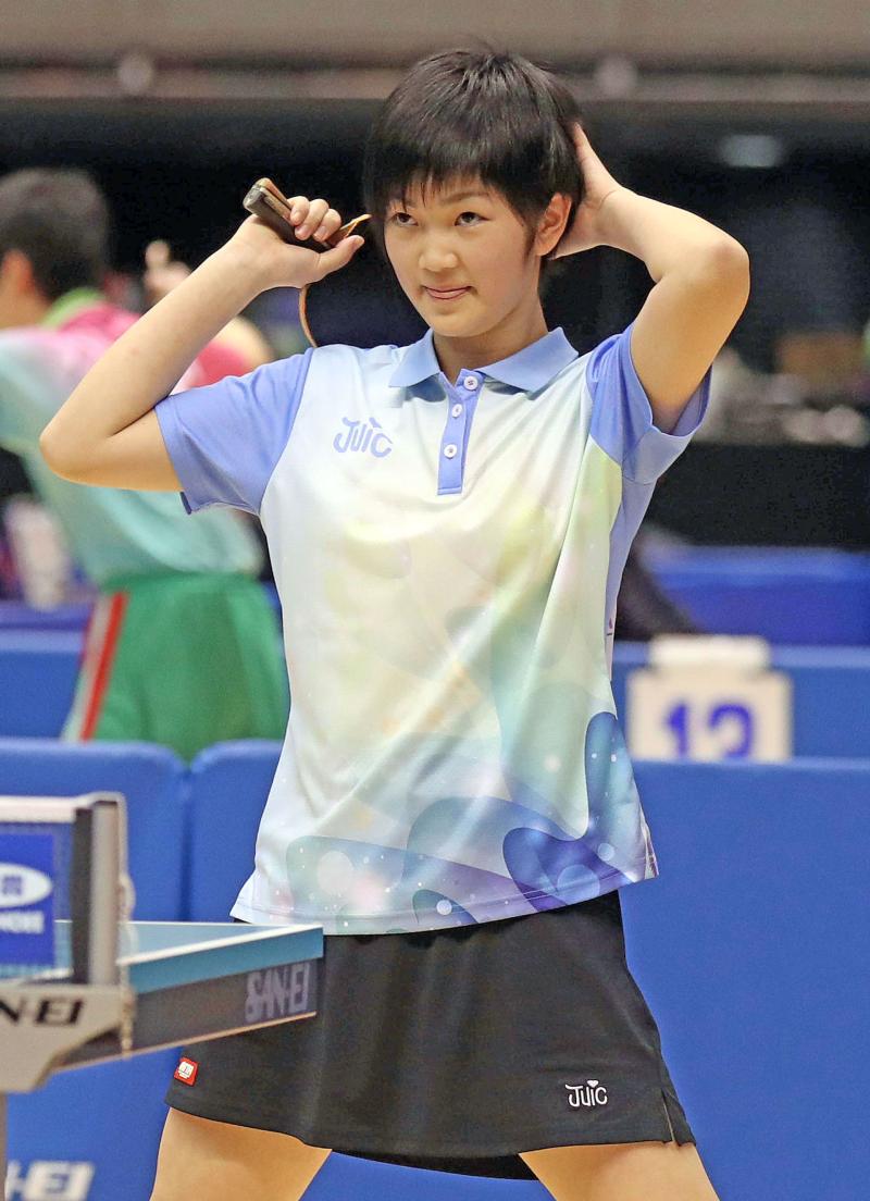 小６木原美悠 愛ちゃん超えならず 結果は残念 卓球 日刊スポーツ