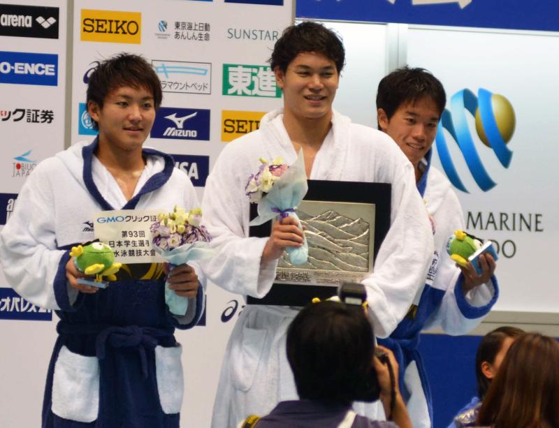 明大 吉田冬優が自己新で初優勝 おれもいるんだ 水泳 日刊スポーツ