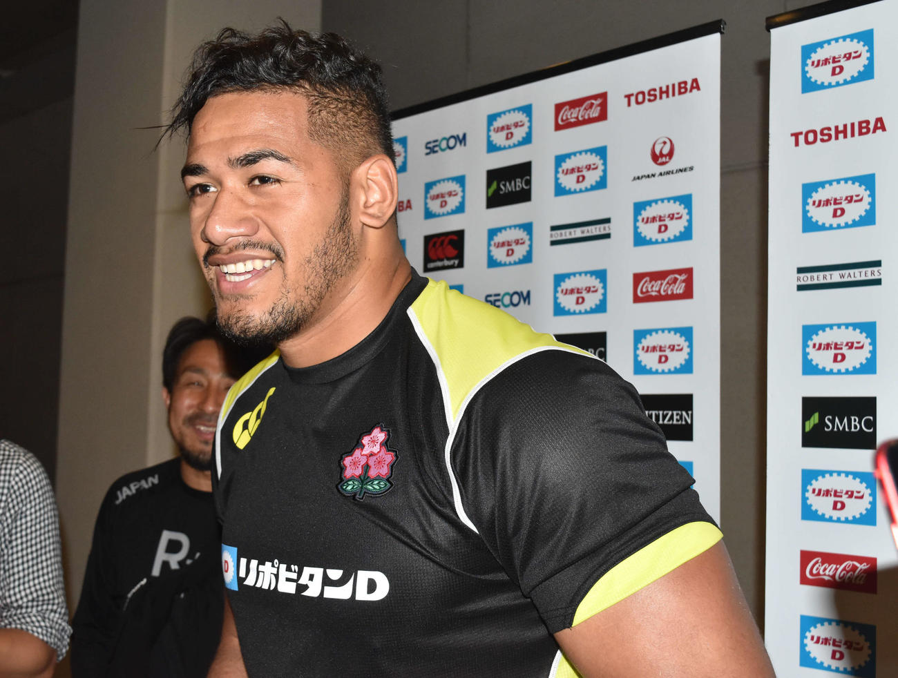 ラグビー日本代表強化合宿に合流したWTBアタアタ