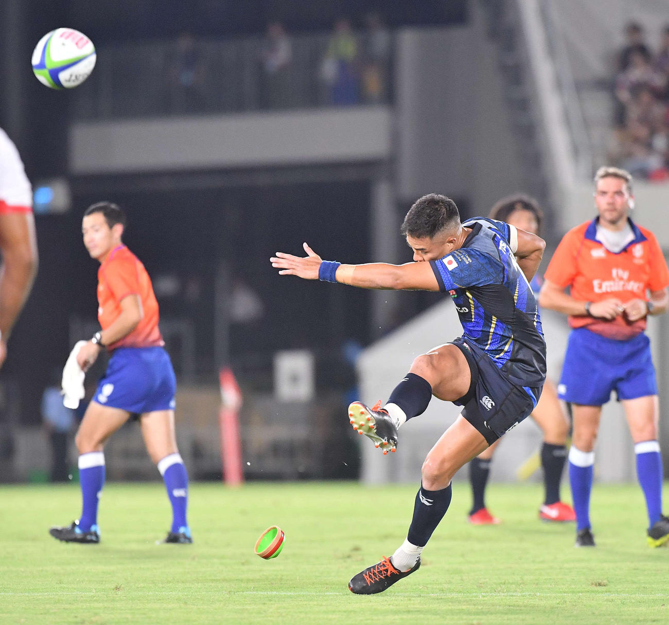 後半、ＰＧを決めるＳＯ田村優（撮影・上田博志）