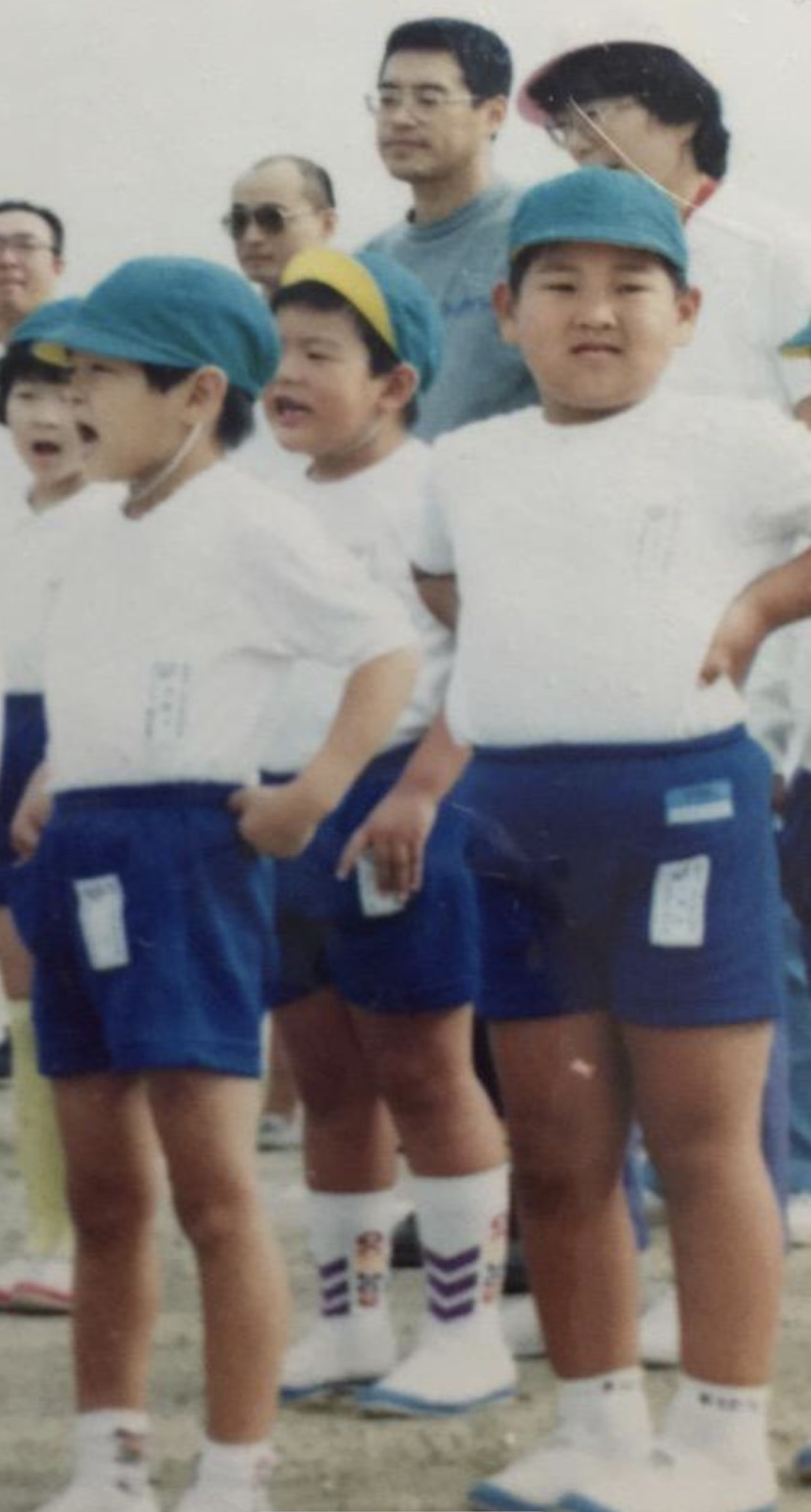 幼稚園の時の稲垣啓太（右）