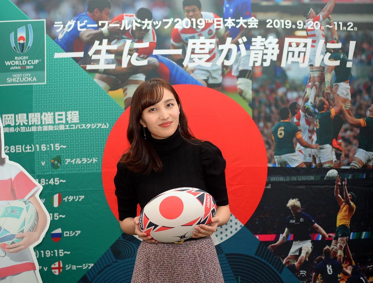 8強入りを目指す日本代表にエールを送ったももいろクローバーZの百田