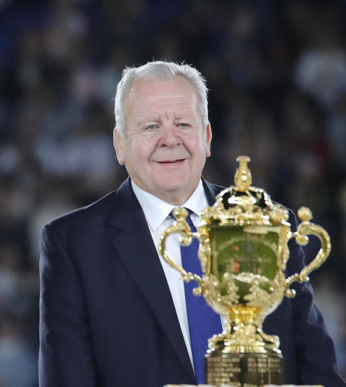 ワールドラグビーのボーモント会長（AP）