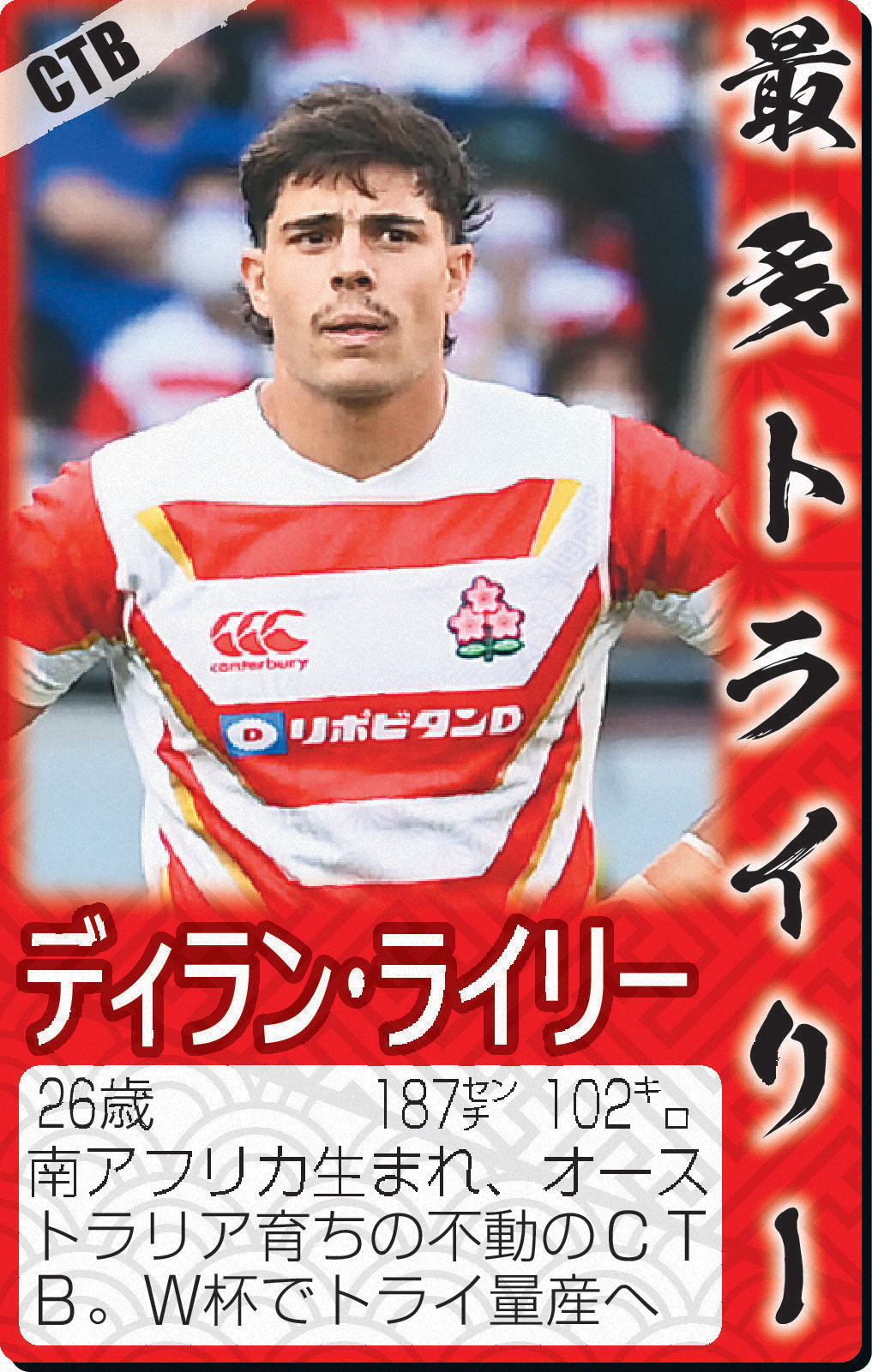 CTBディラン・ライリー