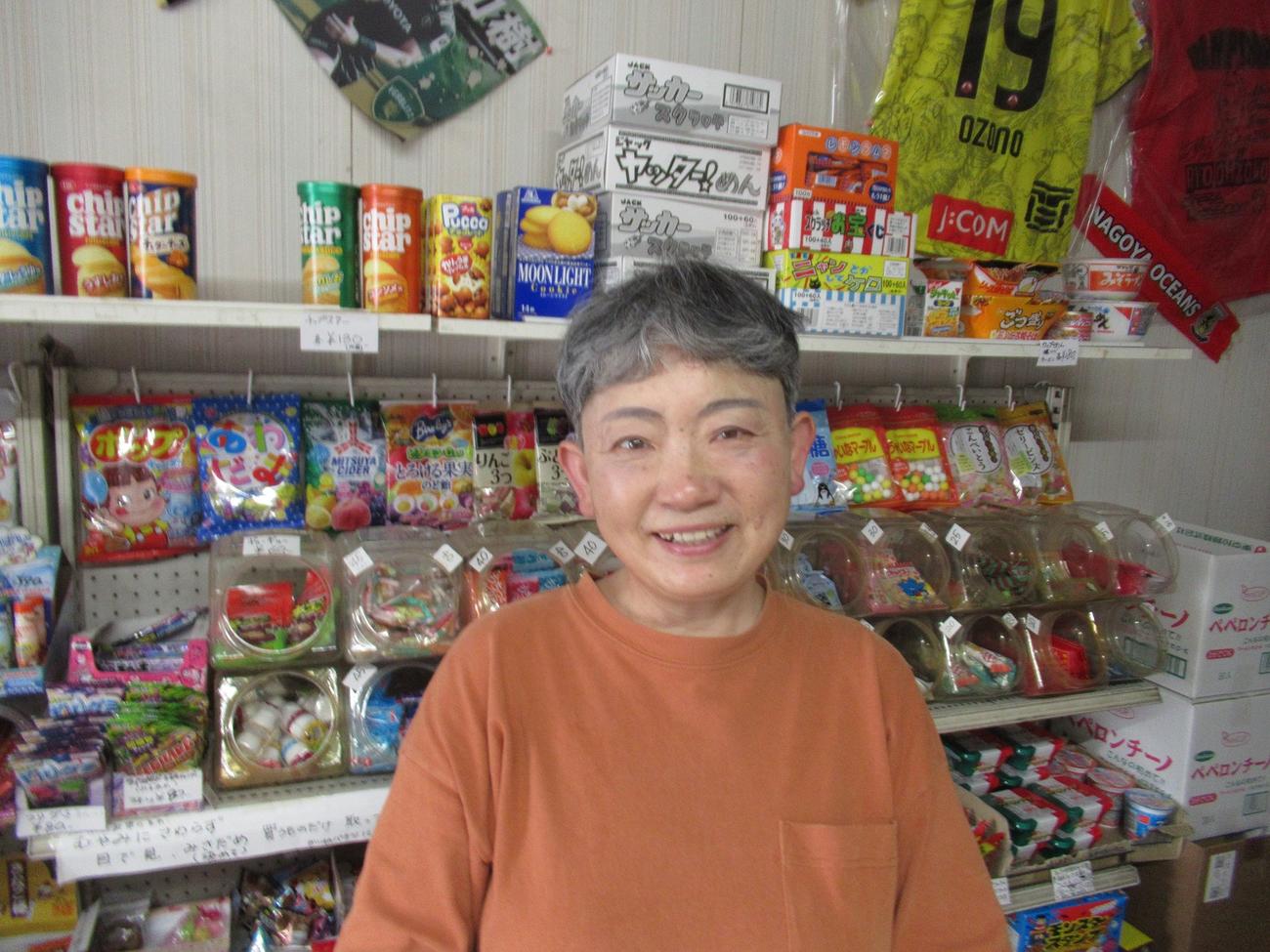 子どもの頃に姫野が通い続けた名古屋市のヤマザキサンロイヤル溝口の篠村智子さん