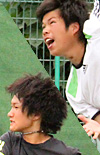 関大・森田直樹&三輪大介(ともにテニス・2年・東山)