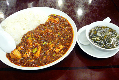 福満園 別館／陳麻婆かけご飯・激辛1